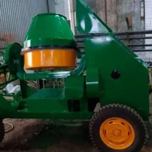 10 HP Diesel Concrete Mixer Machine With Lift Attached, 1.5 Ton, Capacity: 3/4 Bag