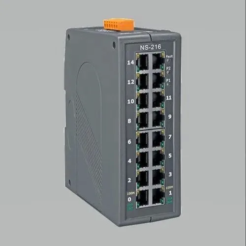 ICPDAS NS-216 Unmanaged 16-port Industrial Base-TX Ethernet Switch