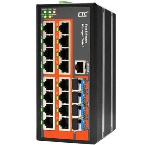 IFS-1604GSM Industrial Managed Ethernet Switches