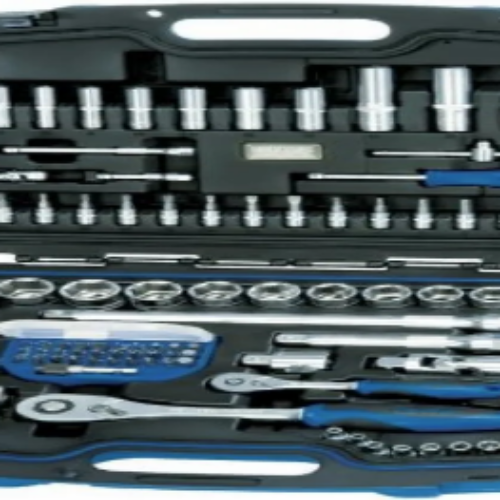 Blue Automobile Tool Kit