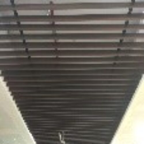 Galvanized Iron Baffle Ceiling System, For Noise Barriers 7 $ / Square Feet