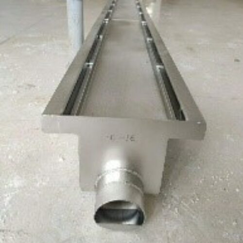 Gutterman Drain Stainless Steel Double Slot Ss Grating With Channel, For Industrial 60$ / Meter