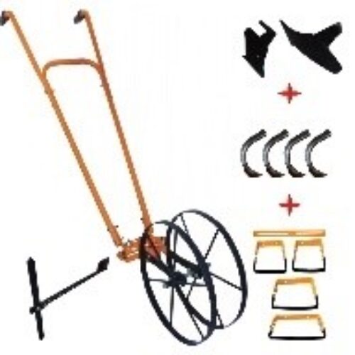 Manual Wheel Hoe With Oscillating Hoe For Agriculture