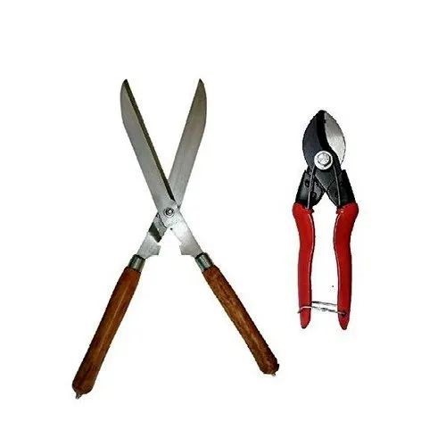 Metal Part Black Mild Steel Hedge Shear and Cutter Garden Tool Kit, For Horticulture