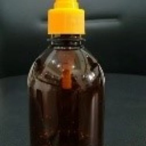 Amber Round Plastic Hand Wash Bottle  1.44 $ For 10 Piece
