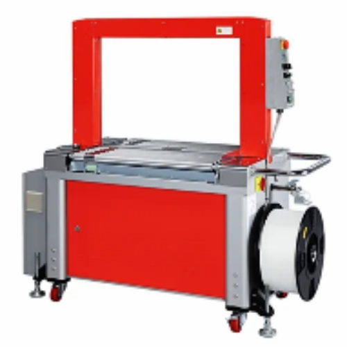 Mild Steel Fully Automatic Strapping Machine, Packaging Type: Wooden Box